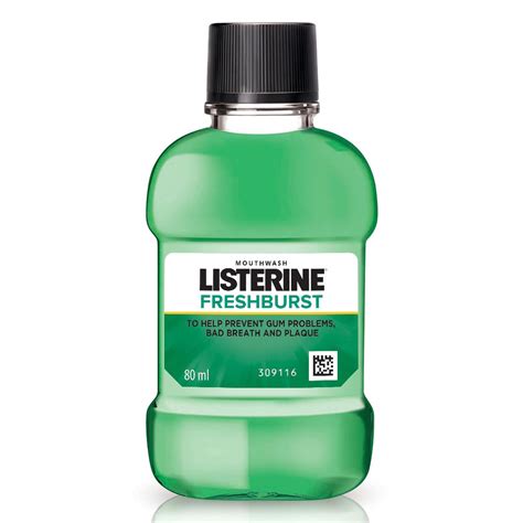 Buy Listerine Freshburst MouthWash, 80 ml | 19 Minutes Delivery ...