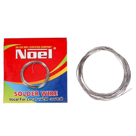 Buy Noel Solder Wire 60/40 Tin/Lead Rosin 10Gm-500Gm Pack – Noel India