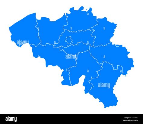 Map of Belgium Stock Photo - Alamy - show me map of belgium