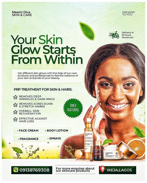 Skincare Social media Design | Skin care flyers, Product sales flyer ...