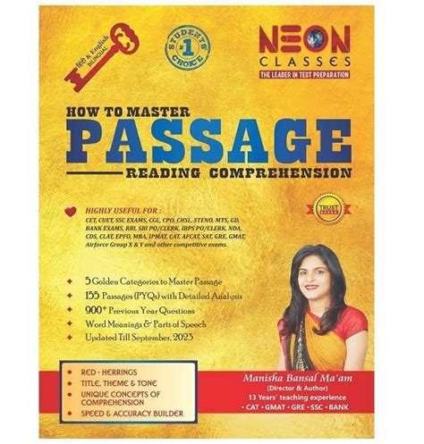 How To Master Passage Reading Comprehension | By Manisha Bansal Mam ...