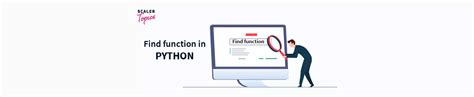 Image result for Find Function Python