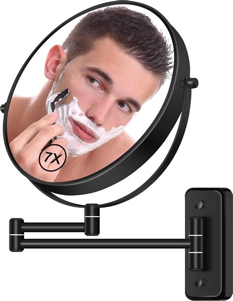 Amazon.com: BTremary 8” Wall Mounted Magnifying Makeup Mirror 1X/7X ...