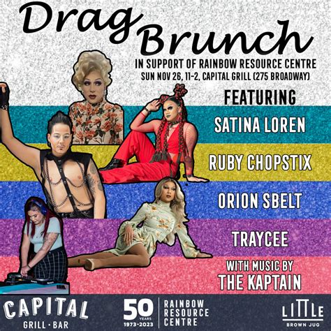 Drag Brunch on November 26th – Rainbow Resource Centre