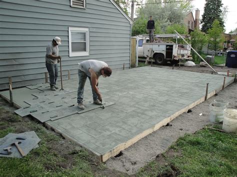 30+ Backyard Concrete Slab Ideas