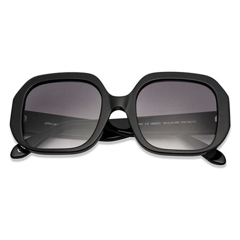 Buy Black Full Rim Square John Jacobs JJ Tints JJ S13996-C2 Sunglasses ...