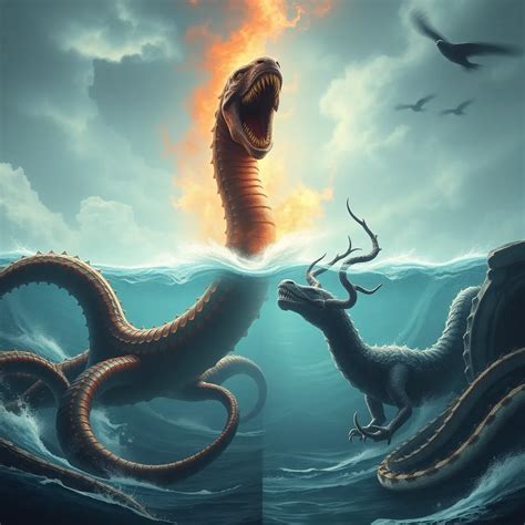 Kraken vs. Leviathan: Comparing Sea Monsters in Different Mythologies ...