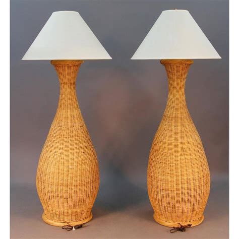 Wicker Floor Lamps at 1stDibs | wicker floor light