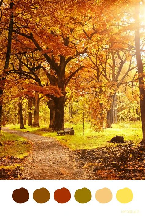 Tawny Autumn Pastel Pattern Fall Color Palette Fall Colors 20 Fall