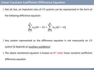 Image result for Difference Equation Signal Processing