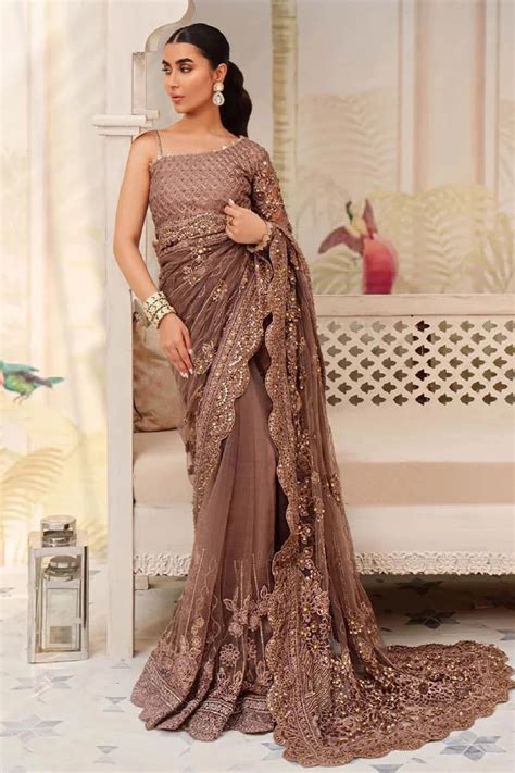 Shop Handmade Bridal Designer Sarees in Dubai Online – SALWAR MAHAL