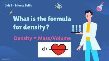 Image result for Step by Step Science Density