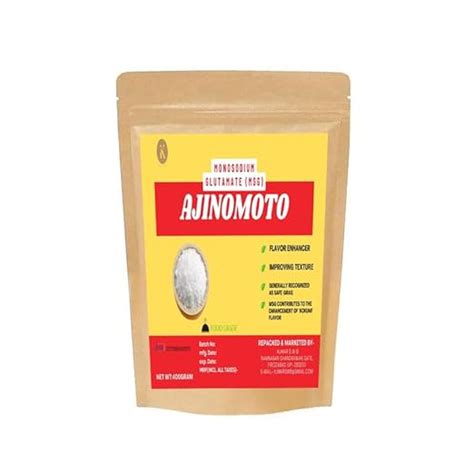 Kumar'S W B Ajinomoto MSG Food Grade Flavour Enhancer, Monosodium ...