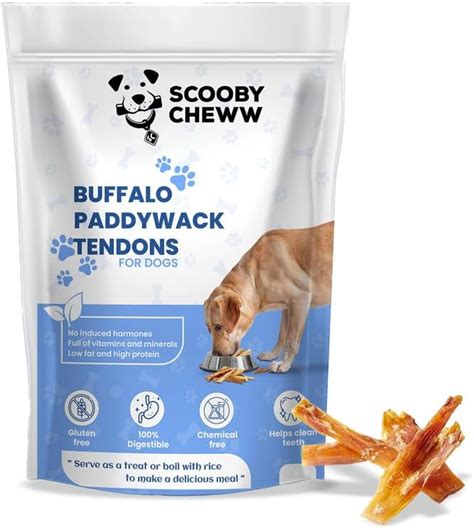 Buy Scooby Cheww Natural 2 in 1 Dog Treat from Buffalo Neck Tendon ...
