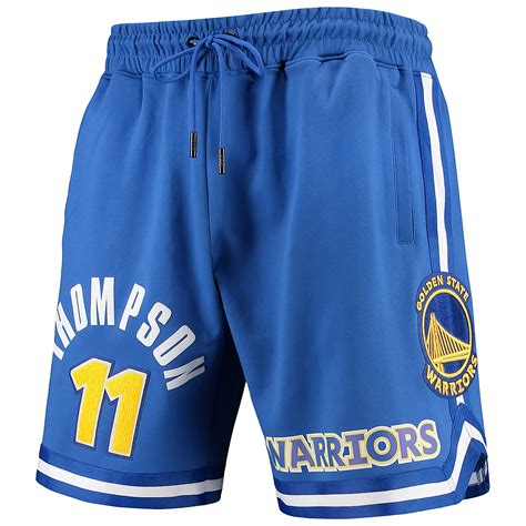 Pro Standard Klay Thompson Golden State Warriors Team Player Shorts ...