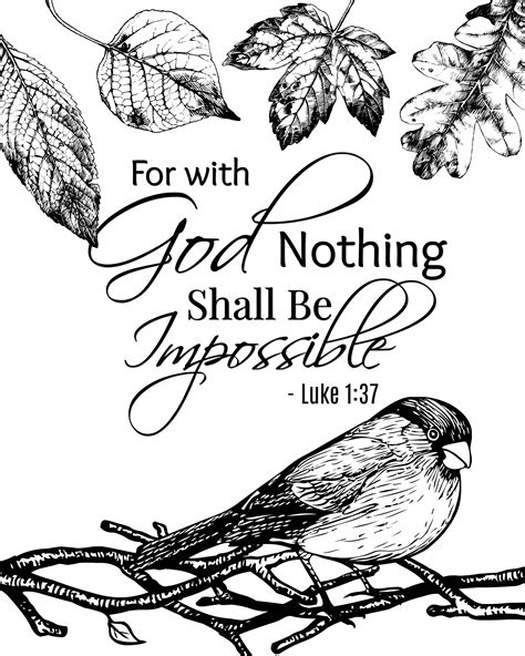 Collection of Bible Verse Coloring Pages - Free Printable