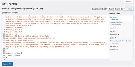 Image result for WordPress Custom CSS Class