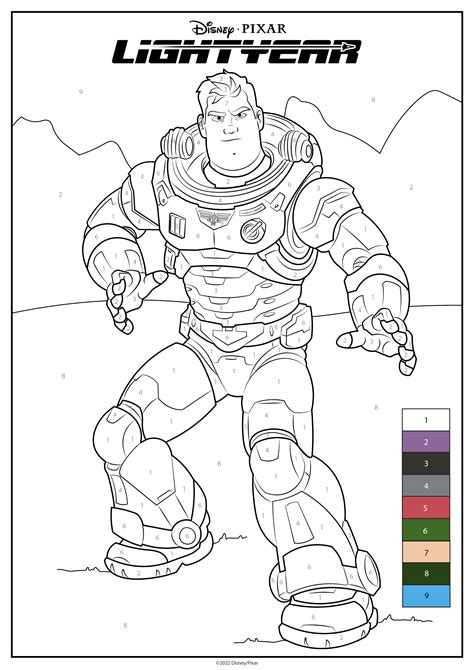 Free printable lightyear coloring pages – Artofit