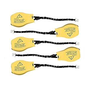 Zahara 5PCS Bios CMOS Power Battery Cable 02K7078 04W1642 for Lenovo ...