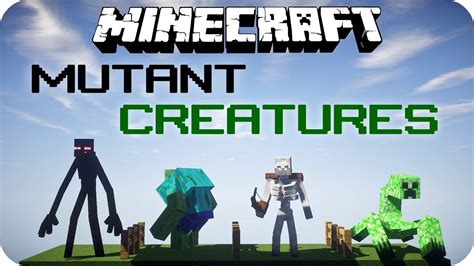 Image result for Minecraft Mutant Creatures Mod YouTube