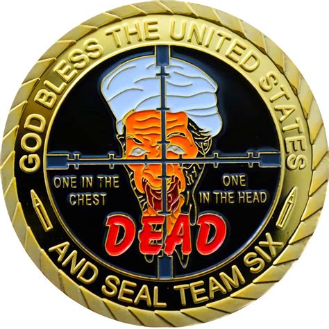 Buy Challenge Coin US Navy Seal Team SIX Osama Dead 9-11 Mission ...