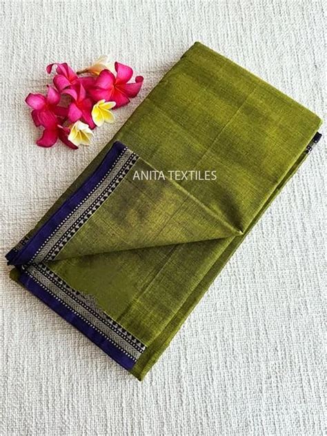 Anita Textiles Narayanpet Pure Cotton saree With Running Blouse piece ...