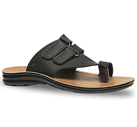 Bata Men's Hemp Black Hawaii Thong Sandals - 8 UK/India (42 EU)(8716155 ...