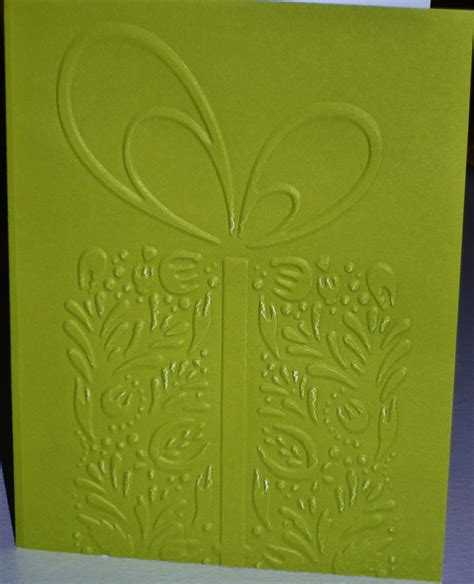 stamping muses: Embossed Christmas Cards