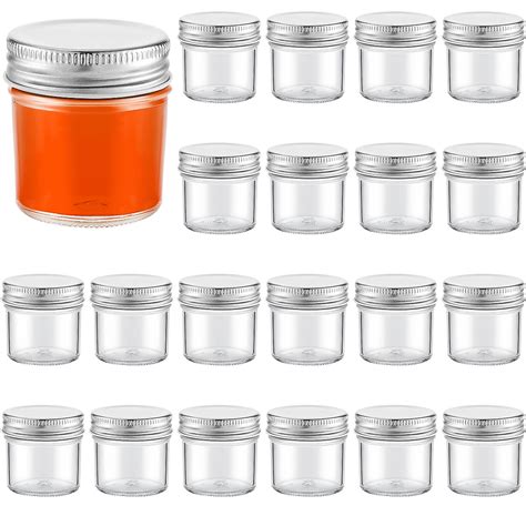 24 Pcs Mini Mason Jar Shot Glasses - Perfect for Parties