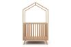 Parc bébé AT4 - Parc bébé évolutif cabane avec toit CONFORT en bois | Darty
