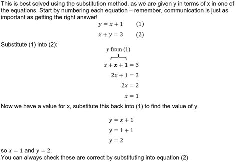Image result for Simultaneous Equations O Level