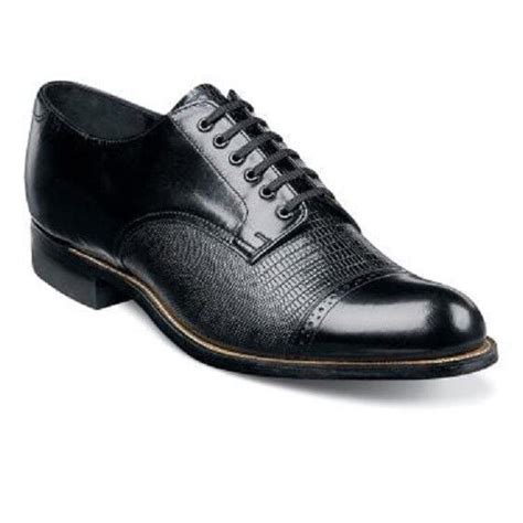 Stacy Adams Black Leather Oxford Shoes for Men India | Ubuy