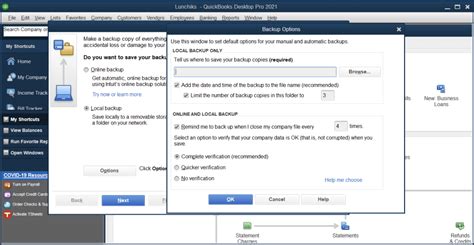Image result for How to Save a QuickBooks Backup File