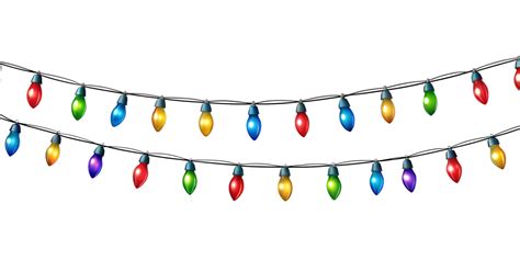 Christmas Lights Transparent PNGs for Free Download