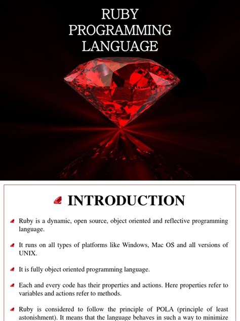 Image result for Ruby Programming Language Tutorial PDFs