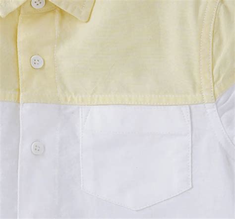 Ed-a-Mamma Sustainable Full Sleeves Color Block Shirt