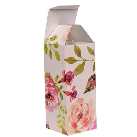 Blossom Array Reverse Tuck Box - 3x3x10 | Product Boxes, Gift Boxes