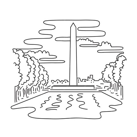 Washington Monument Drawing