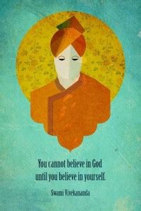 Akhuratha Wall Poster swami-vivekananda-you-cannot-believe-in-god-until ...
