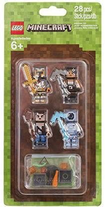 LEGO Minecraft 853610 Mini Figure Pack - Minecraft 853610 Mini Figure ...