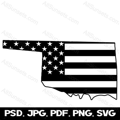 Oklahoma State Shape Clipart
