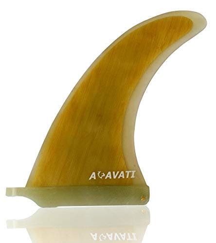 Buy Acavati – Pro Longboard Fin – Performance & Style Bamboo Single ...