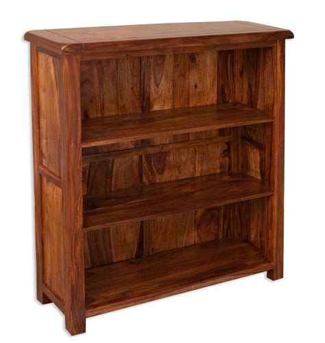Buy Vellar Living Indian Rosewood Small Bookcase/Solid Sheesham ...