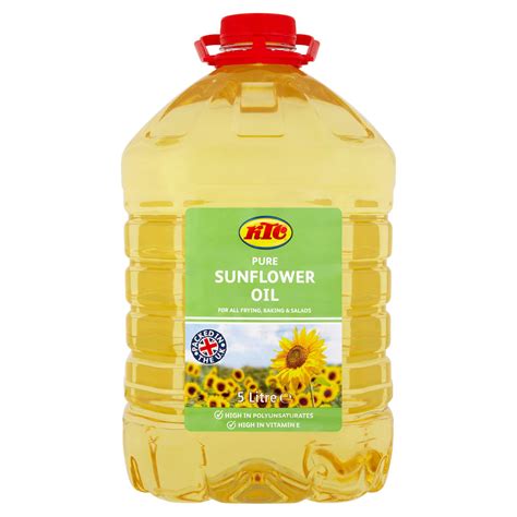 KTC Pure Sunflower Oil 5 Litres | Oils & Dressings | Iceland Foods