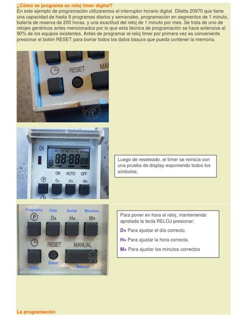 Image result for Como SE Programa Timer