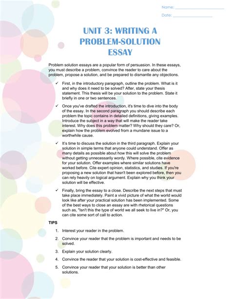 How Do Write a Problem and Solution 的图像结果