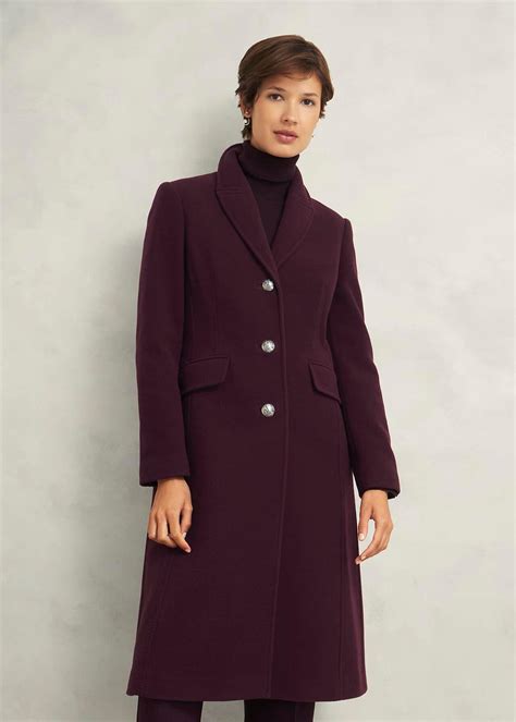 Petite Edwina Wool Blend Coat | Hobbs ROW