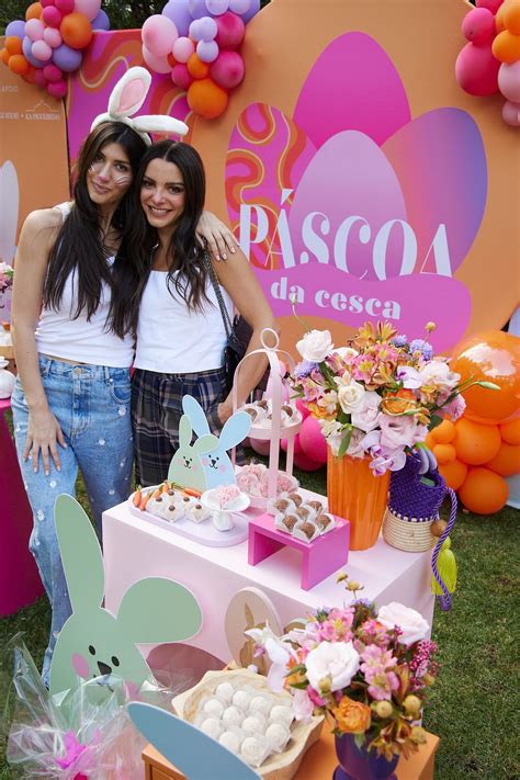 Influencer Cesca Civita recebe crianças em Páscoa solidária | Metrópoles