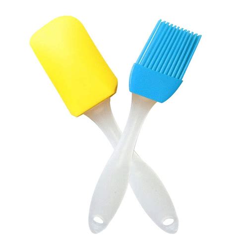 AllExtreme Heat Resistant Antibacterial Silicone Spatula and Basting ...