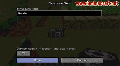 Structure Block Modes 的图像结果